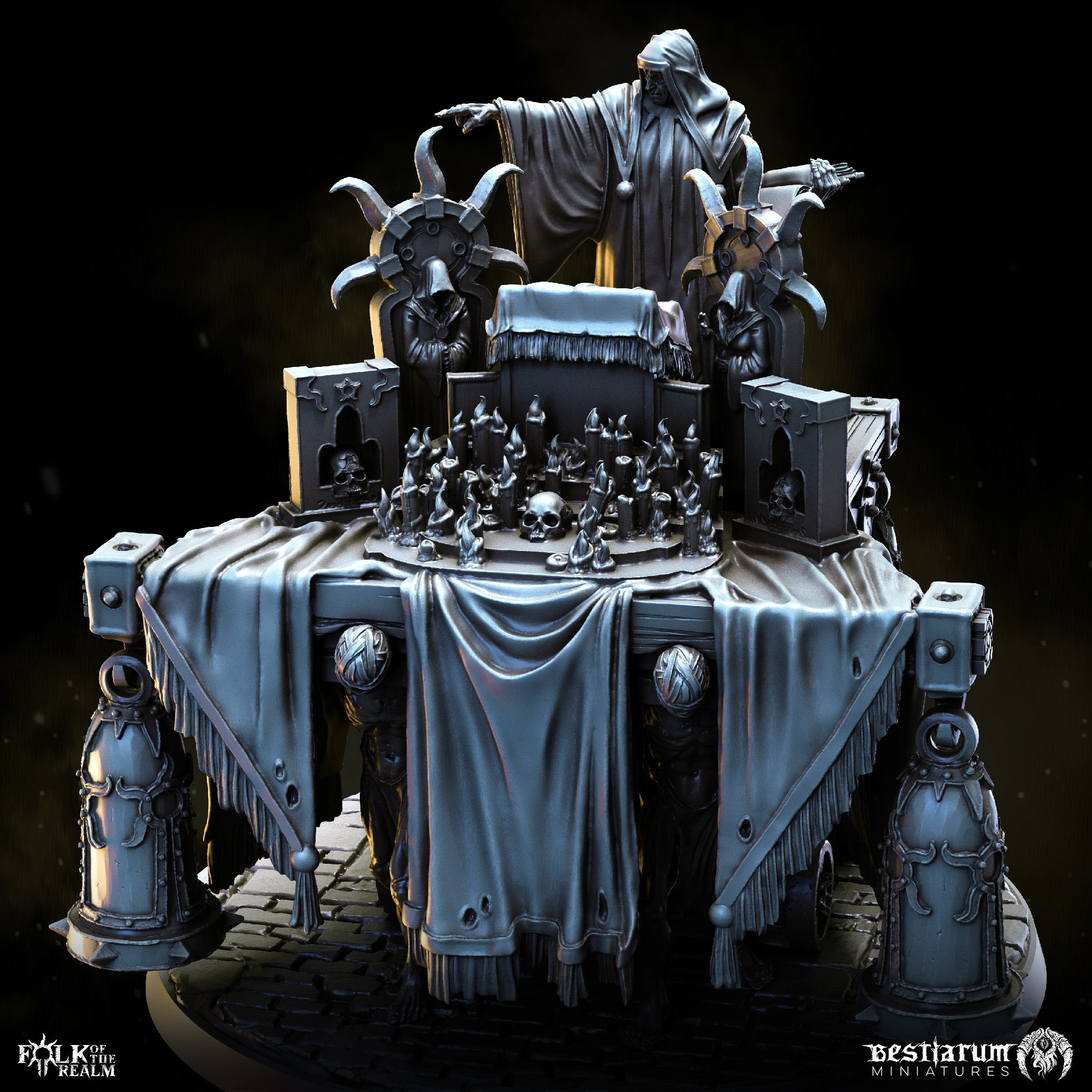 Azerai Preacher & Pulpit | Folk of the Realm | NPC